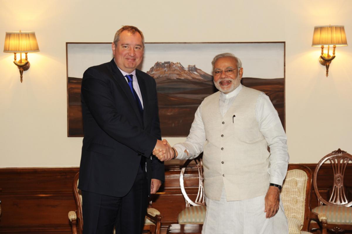 PM Modi meets Russian Deputy Prime Minister